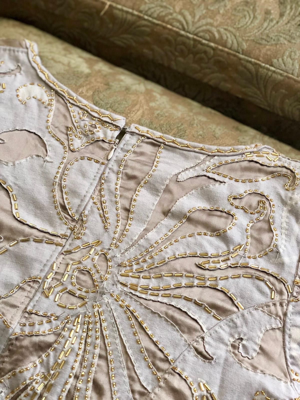 Alabama Chanin style MOH DRESS